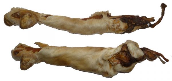 Kalbshautstreifen mit Fell